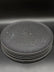 RAW Matte Black Speckled Stoneware Dinnerware Set of 20